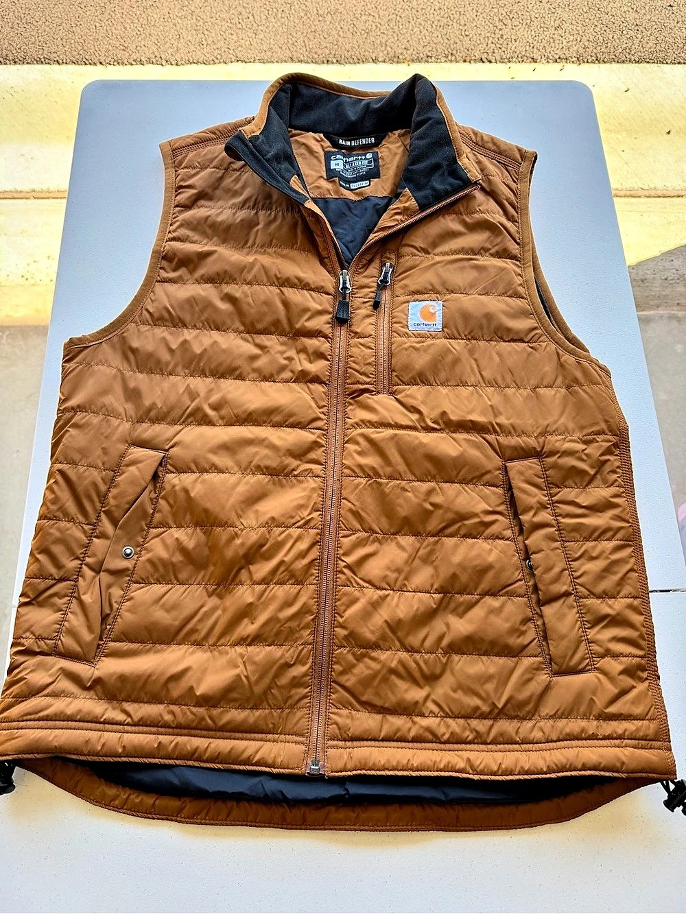 Carhartt Rain Defender Relaxed Fit Lightweight Insulated Vest (Gilliam Vest)